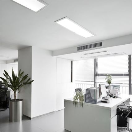 LED nadgradni panel BRISBANE LED/36W/230V 4000K 29,5x119 cm beo