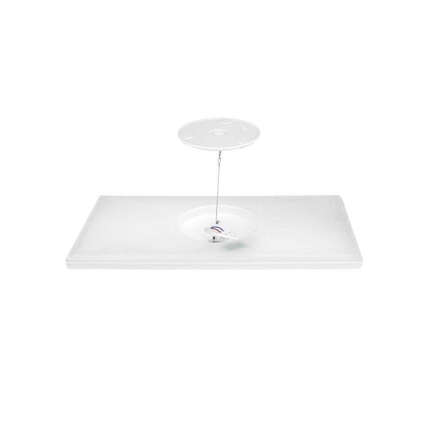 LED nadgradni panel NIVERA LED/32W/230V IP54 3000/4000/6000K 29,5x59,5 cm bela