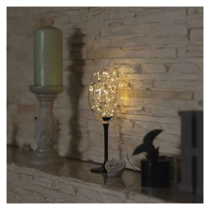LED niz 40xLED/3xAA 1,5 m topla bela svetlost