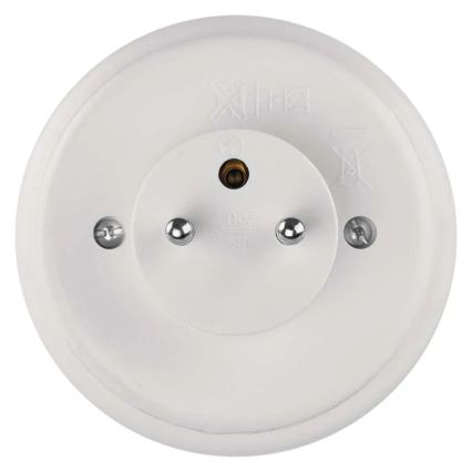 LED noćno svetlo sa senzorom i utičnicom LED/0,3W/230V