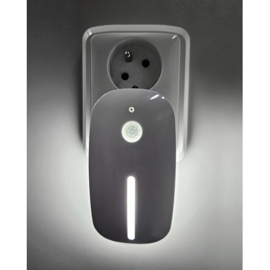 LED noćno svetlo sa senzorom LED/1W/230V belo
