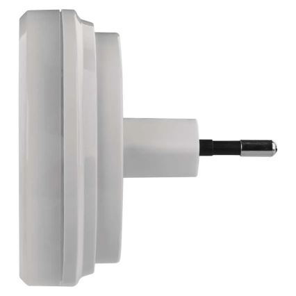 LED noćno svetlo sa senzorom sumraka LED/0,3W/230V