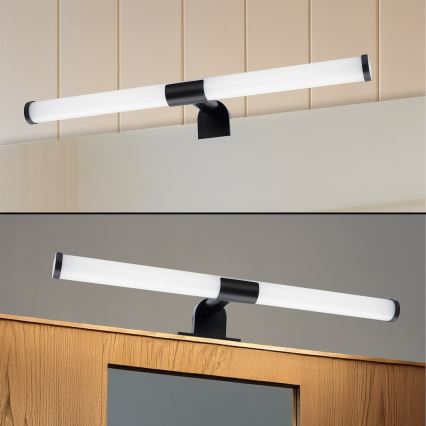 LED ogledalno osvetljenje za kupatilo APA LED/6W/230V 40 cm IP44 crno