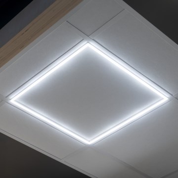 LED okvir za spušteni plafon AVAR LED/40W/230V 6000K 59x59 cm