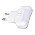 LED Orijentaciono svetlo za utičnicu LED/0,4W/230V