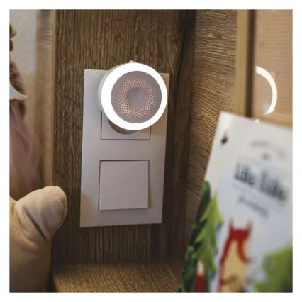 LED orijentaciono svetlo za utičnicu LED/0,5W/230V