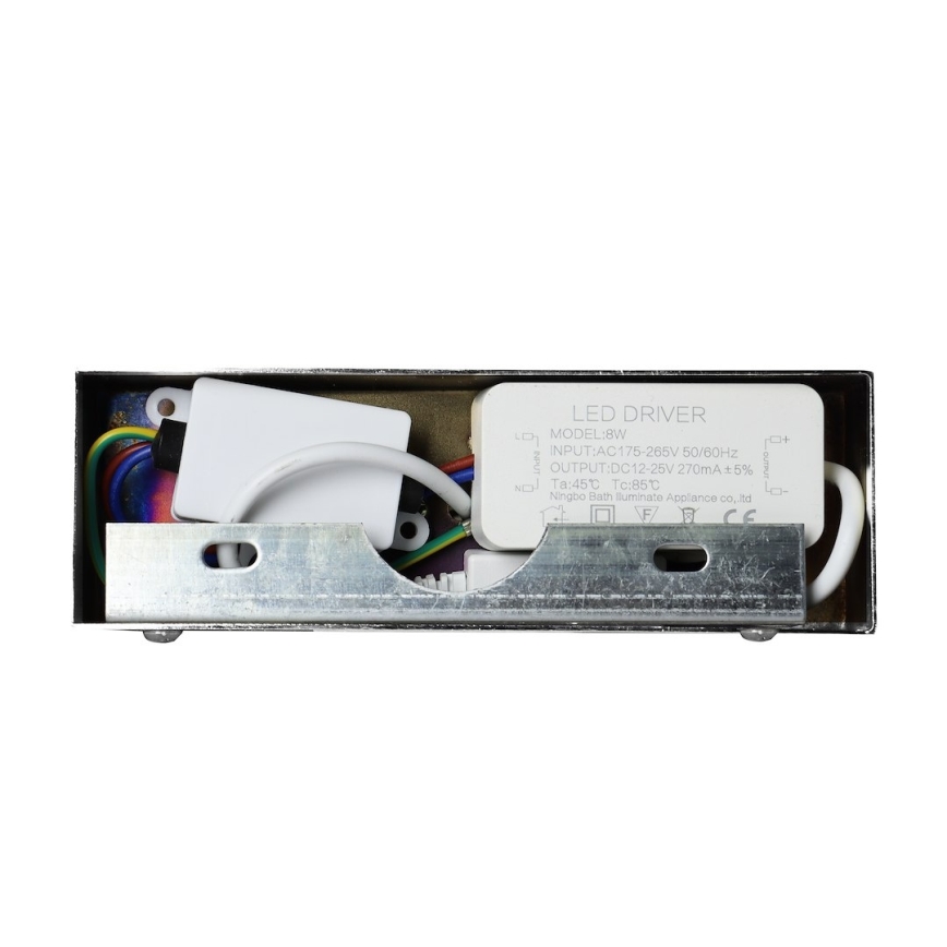 LED kupatilsko osvetljenje za ogledalo KLIMT LED/8W/230V 3000/4000/6000K 40 cm IP44 sjajni hrom