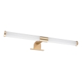 LED osvetljenje za kupatilsko ogledalo 2 u 1 APA LED/6W/230V 40 cm IP44 zlatna