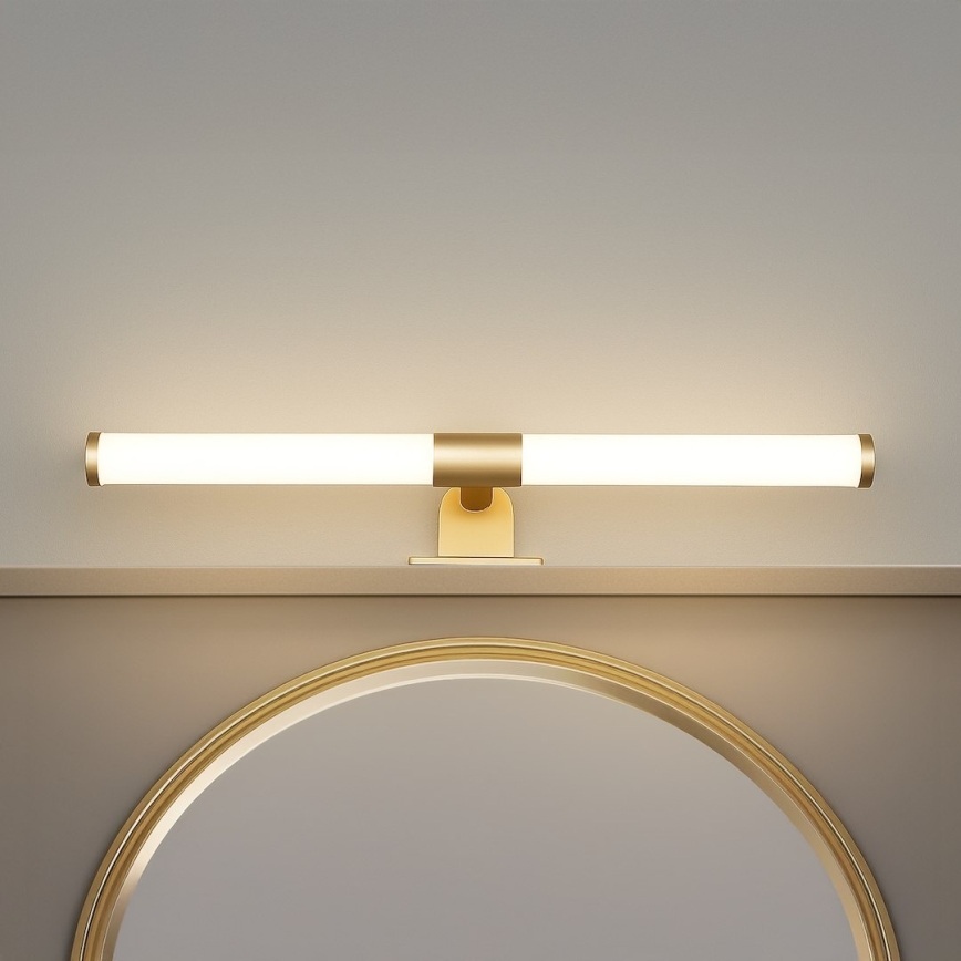 LED osvetljenje za kupatilsko ogledalo 2 u 1 APA LED/6W/230V 40 cm IP44 zlatna