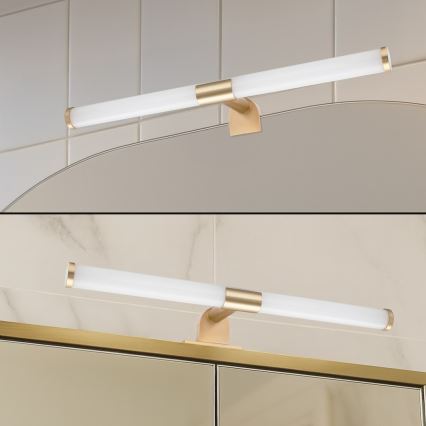 LED osvetljenje za kupatilsko ogledalo 2 u 1 APA LED/6W/230V 40 cm IP44 zlatna