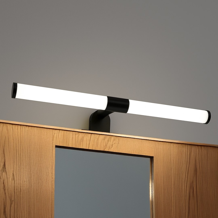 LED osvetljenje za kupatilsko ogledalo 2u1 APA LED/6W/230V 40 cm IP44 crna