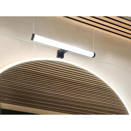 LED osvetljenje za kupatilsko ogledalo 8W/230V, 30 cm, IP44, crno