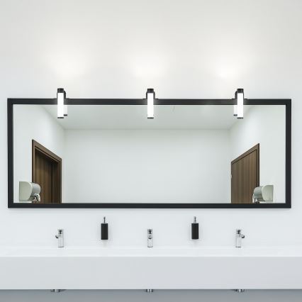 LED osvetljenje za kupatilsko ogledalo APA MINI LED/4W/230V IP44 crna