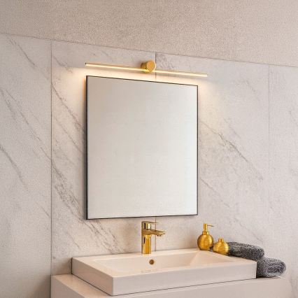 LED osvetljenje za kupatilsko ogledalo ARTIST LED/9W/230V 60 cm IP44 zlatno