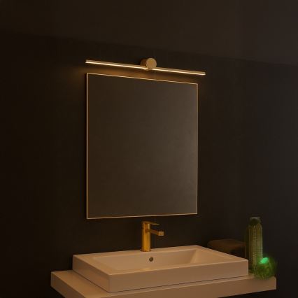 LED osvetljenje za kupatilsko ogledalo ARTIST LED/9W/230V 60 cm IP44 zlatno