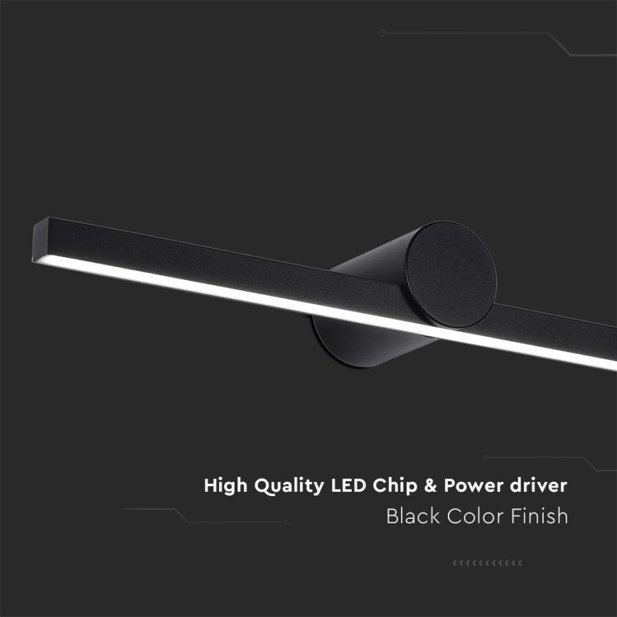 LED osvetljenje za kupatilsko ogledalo LED/10W/230V 4000K IP65 crno