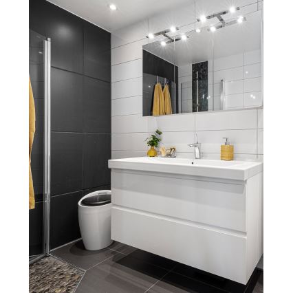 LED osvetljenje za kupatilsko ogledalo LED/5W/230V 4000K 30 cm IP44 sjajni hrom