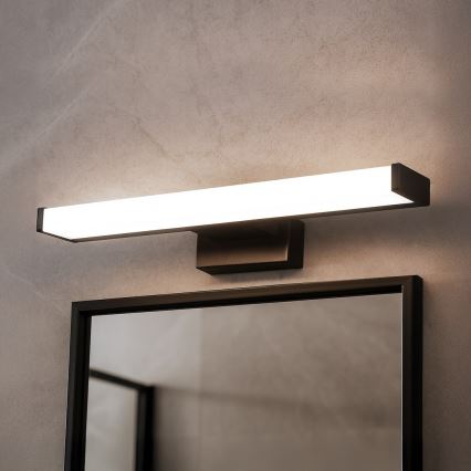 LED osvetljenje za kupatilsko ogledalo MIRORE LED/5W/230V 30 cm IP44 crna