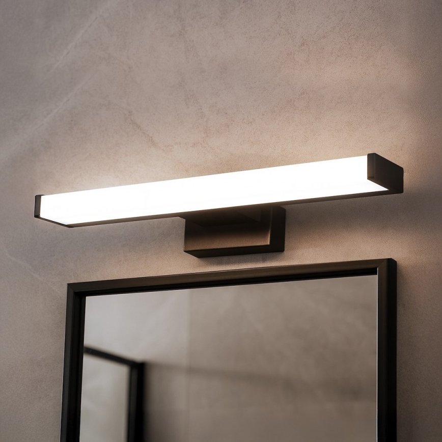 LED osvetljenje za kupatilsko ogledalo MIRORE LED/5W/230V 30 cm IP44 crna