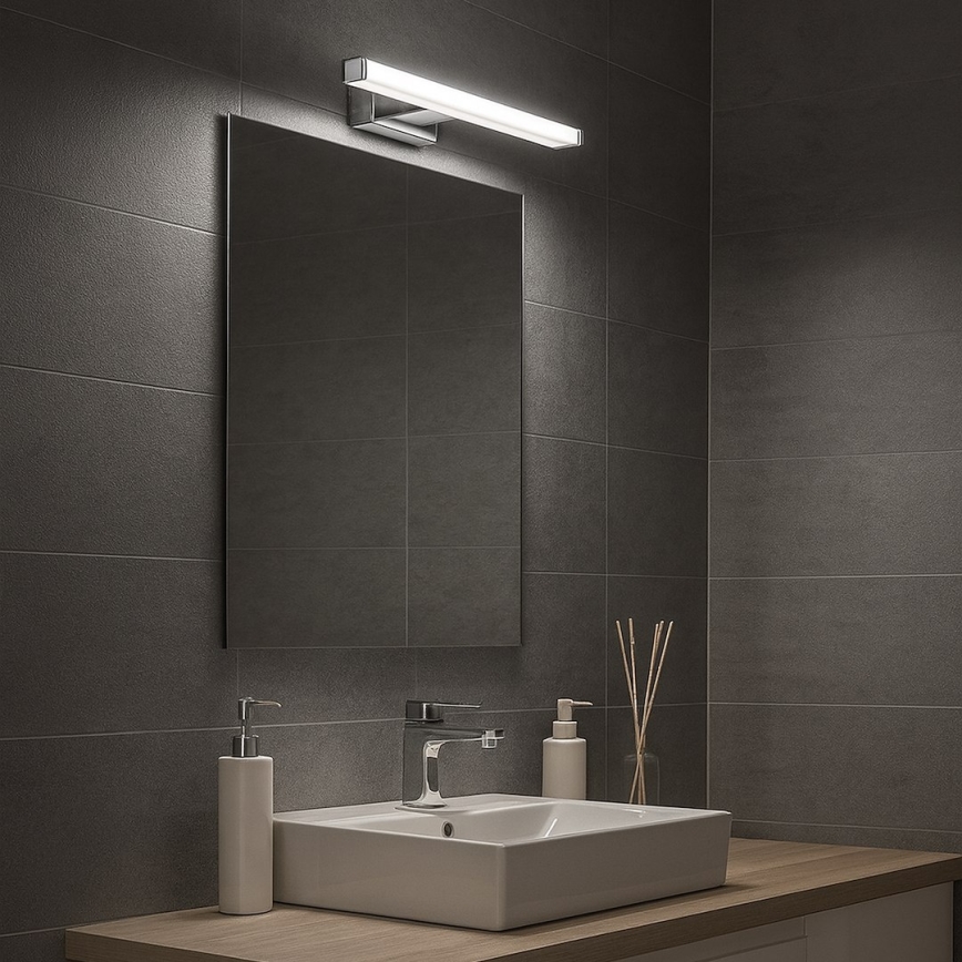LED osvetljenje za kupatilsko ogledalo MIRORE LED/5W/230V 30 cm IP44 sjajni hrom