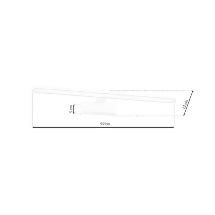 LED osvetljenje za kupatilsko ogledalo SPLASH LED/12W/230V IP44