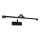 LED osvetljenje za kupatilsko ogledalo VINCI LED/15W/230V 60 cm IP44 crna