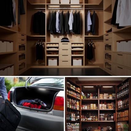 LED osvetljenje za nameštaj sa senzorom LED/0,6W/4xAAA