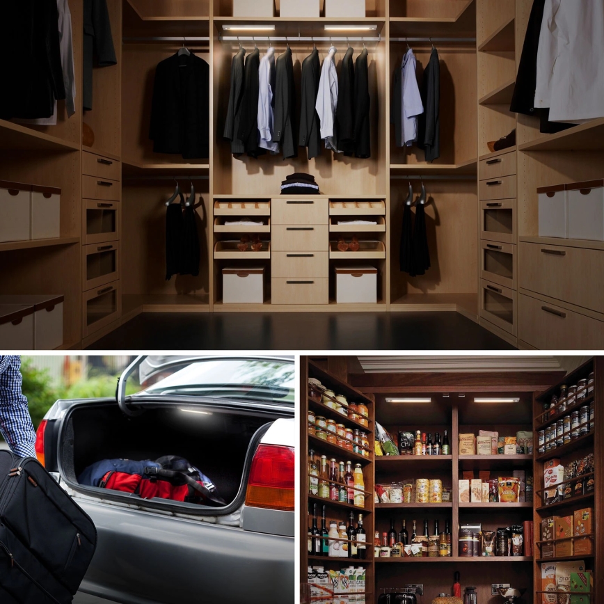 LED osvetljenje za nameštaj sa senzorom LED/0,6W/4xAAA