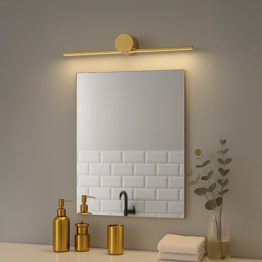 LED osvetljenje za ogledalo za kupatilo ARTIST LED/6W/230V 40 cm IP44 zlatno