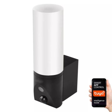 LED pametna spoljna kamera sa svetlom GoSmart LED/12W/230V 3200K IP65 Wi-Fi Tuya crna