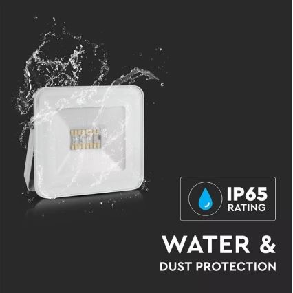 LED pametni prigušiva RGB reflektor LED/20W/230V IP65 bela