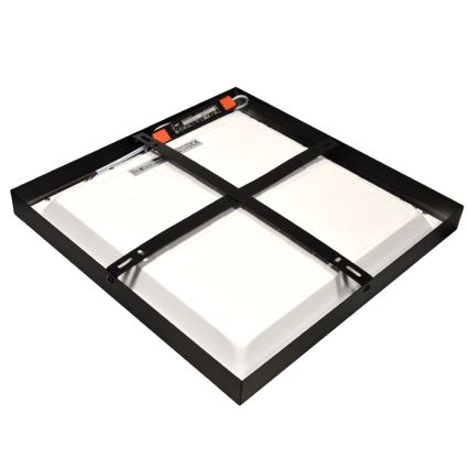 LED panel za površinsku montažu CHRIS LED/20W/230V 4000K 40x40 cm crna