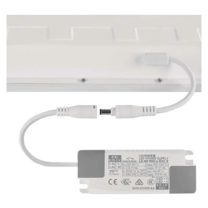 LED panel za spušteni plafon DIXXO LED/36W/230V 4000K UGR19 60x60 cm bela