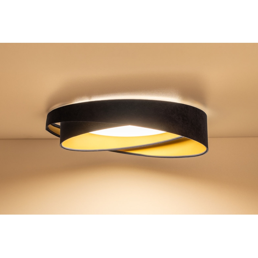 LED plafonjera GALAXY MODERN LED/24W/230V, prečnik 55 cm, plava/zlatna