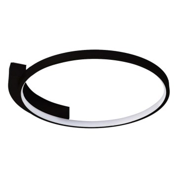 LED plafonjera LUNA LED/18W/230V prečnik 42,5 cm crna