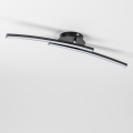 LED plafonska svetiljka 2xLED/6W/230V crna