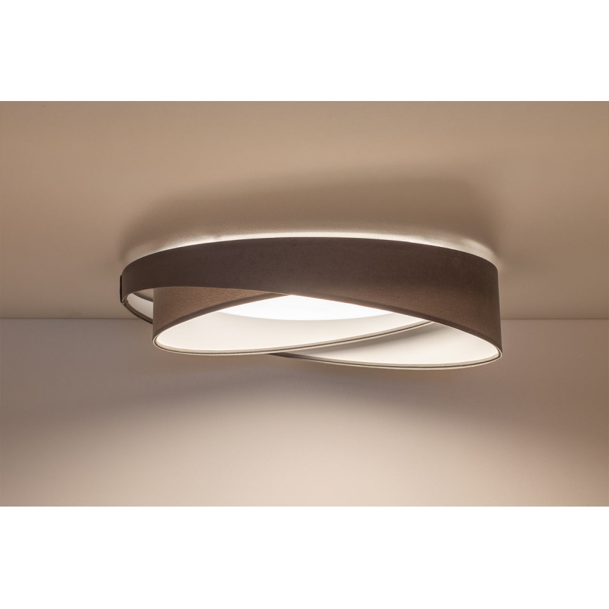 LED plafonska svetiljka GALAXY MODERN LED/24W/230V preč. 55 cm siva/bela
