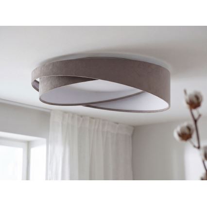 LED plafonska svetiljka GALAXY MODERN LED/24W/230V preč. 55 cm siva/bela