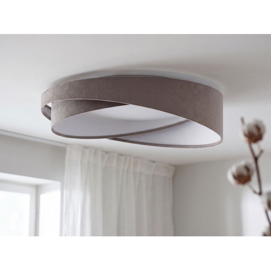 LED plafonska svetiljka GALAXY MODERN LED/24W/230V preč. 55 cm siva/bela