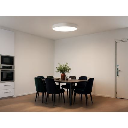 LED plafonska svetiljka LED/135W/230V 3000/4000/6500K prečnik 80 cm bela