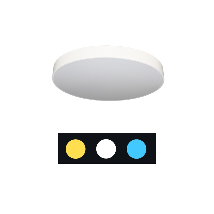 LED plafonska svetiljka LED/135W/230V 3000/4000/6500K prečnik 80 cm bela