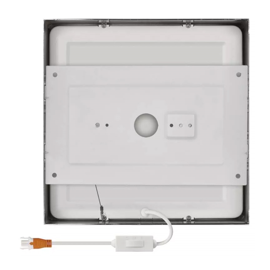 LED plafonsko svetlo NEXXO LED/21W/230 3000/3500/4000K 22,5x22,5 cm mat hrom