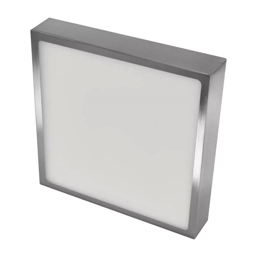 LED plafonsko svetlo NEXXO LED/21W/230 3000/3500/4000K 22,5x22,5 cm mat hrom