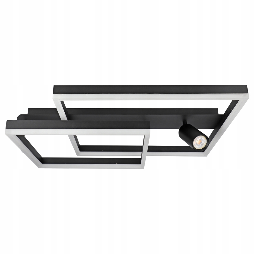 LED plafonska svetiljka LED/38W/230V + 1xGU10/30W crna