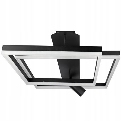 LED plafonska svetiljka LED/38W/230V + 1xGU10/30W crna