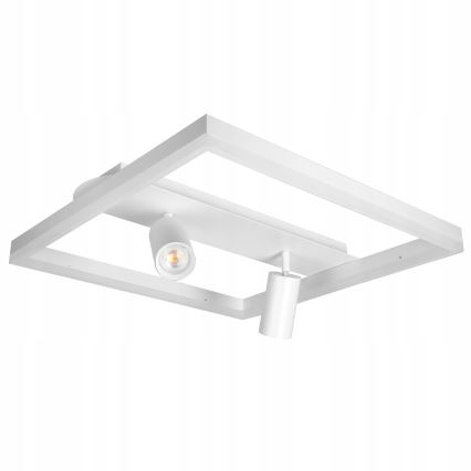 LED plafonska svetiljka LED/38W/230V + 2xGU10/30W bela
