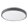 LED plafonska svetiljka LIBRA LED/15W/230V 4000K, prečnik 29 cm, crna
