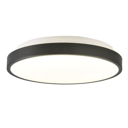 LED plafonska svetiljka LIBRA LED/15W/230V 4000K, prečnik 29 cm, crna