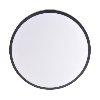 LED plafonska svetiljka LIBRA LED/15W/230V 4000K, prečnik 29 cm, crna