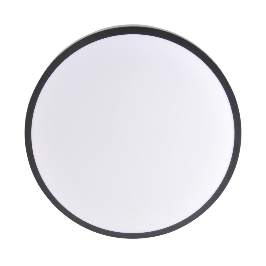 LED plafonska svetiljka LIBRA LED/15W/230V 4000K, prečnik 29 cm, crna